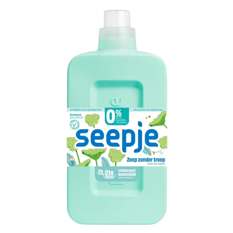 Seepje Wasmiddel universeel parfumvrij