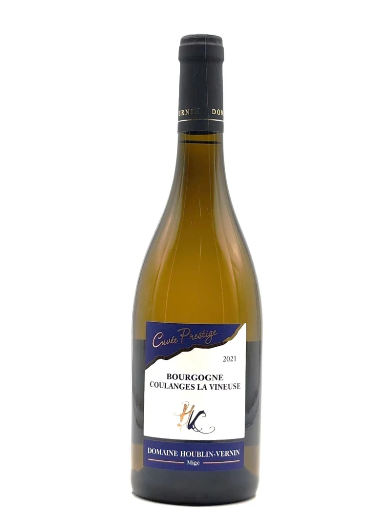 Bourgogne Coulange-la-Vineuze Magnum 2022 Wit , Domaine Jean Luc Houblin