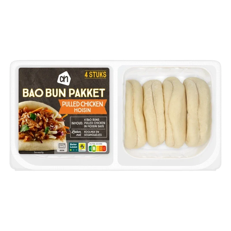 Bao bun pulled chicken