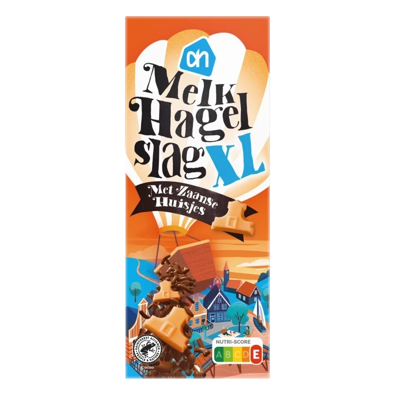 Melk hageslag XL met Zaanse huisjes