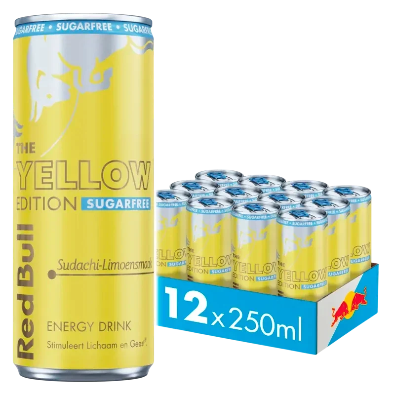 Red Bull Sudachi limoen sugarfree 12-pack