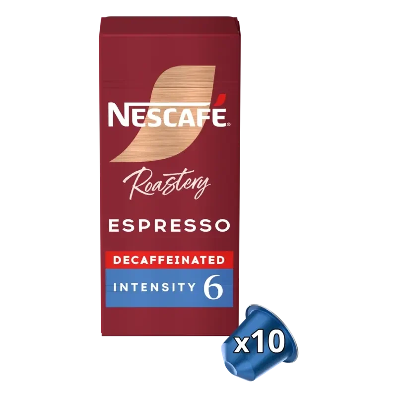 Nescafé Roastery espresso light decafe capsules