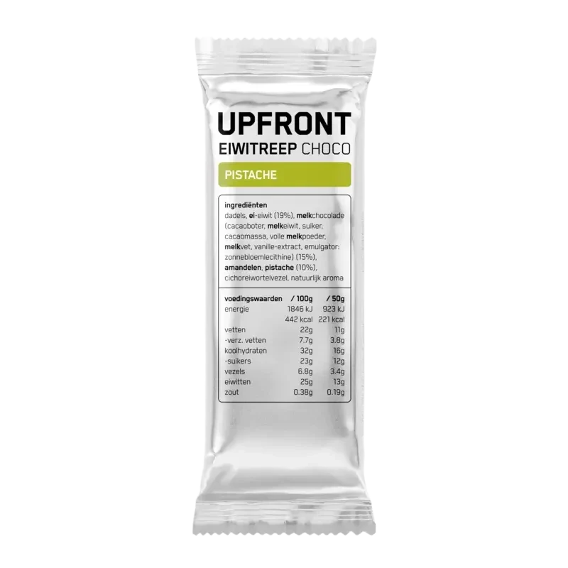Upfront Eiwitreep choco pistache