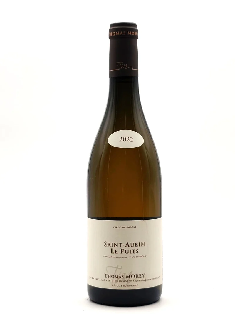 Saint Aubin 1e Cru Le Puits 2023 Wit, Domaine Thomas Morey