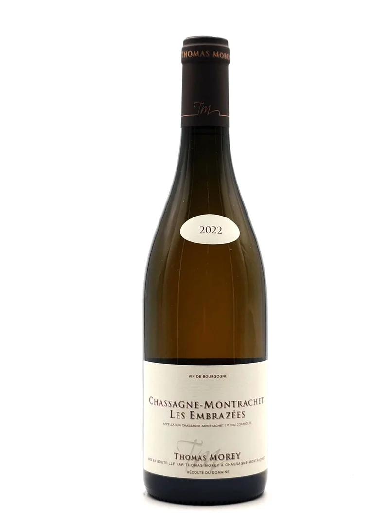 Chassagne-Montrachet "Les Embrazées" 2023 Wit, Domaine Thomas Morey