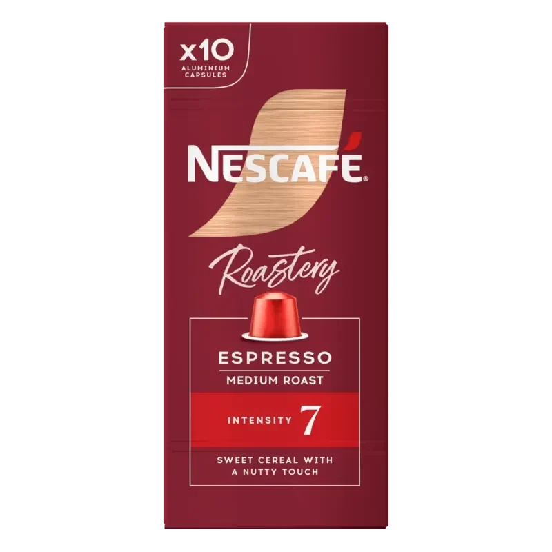 Nescafé Roastery espresso medium capsules