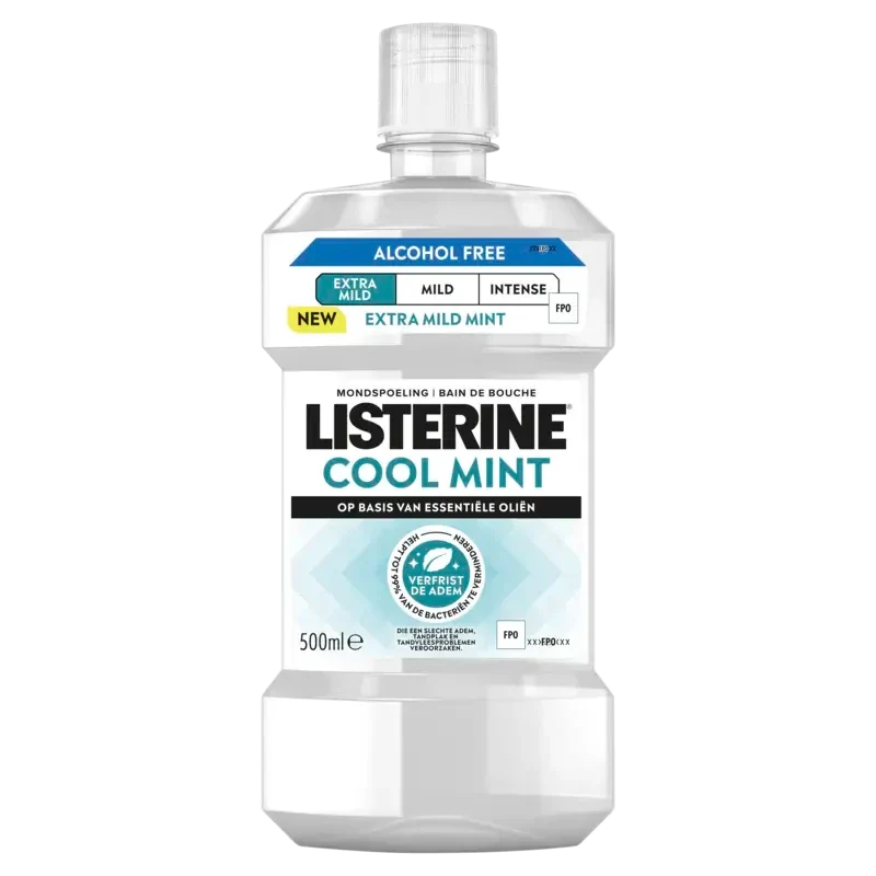 Listerine Coolmint alcoholvrij extra mild