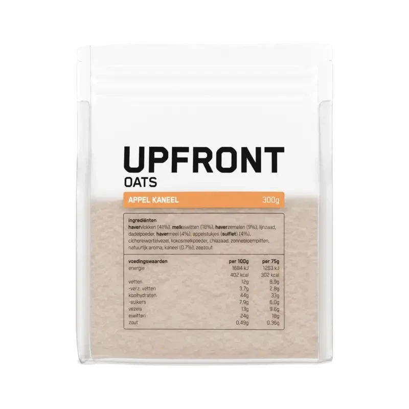 Upfront Oats appel kaneel smaak