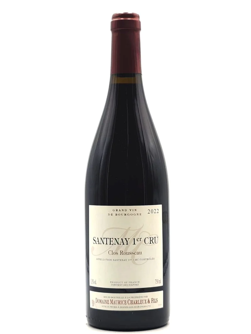 Santenay 1er Cru Clos Rousseau 2023 Rood, Domaine Maurice Charleux & Fils