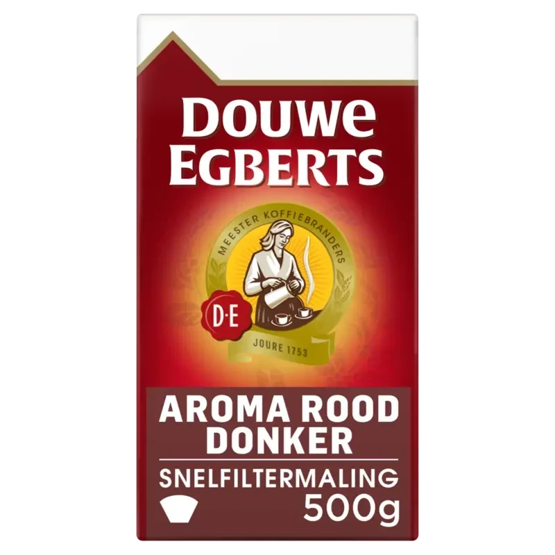 Douwe Egberts Aroma rood donker snelfiltermaling