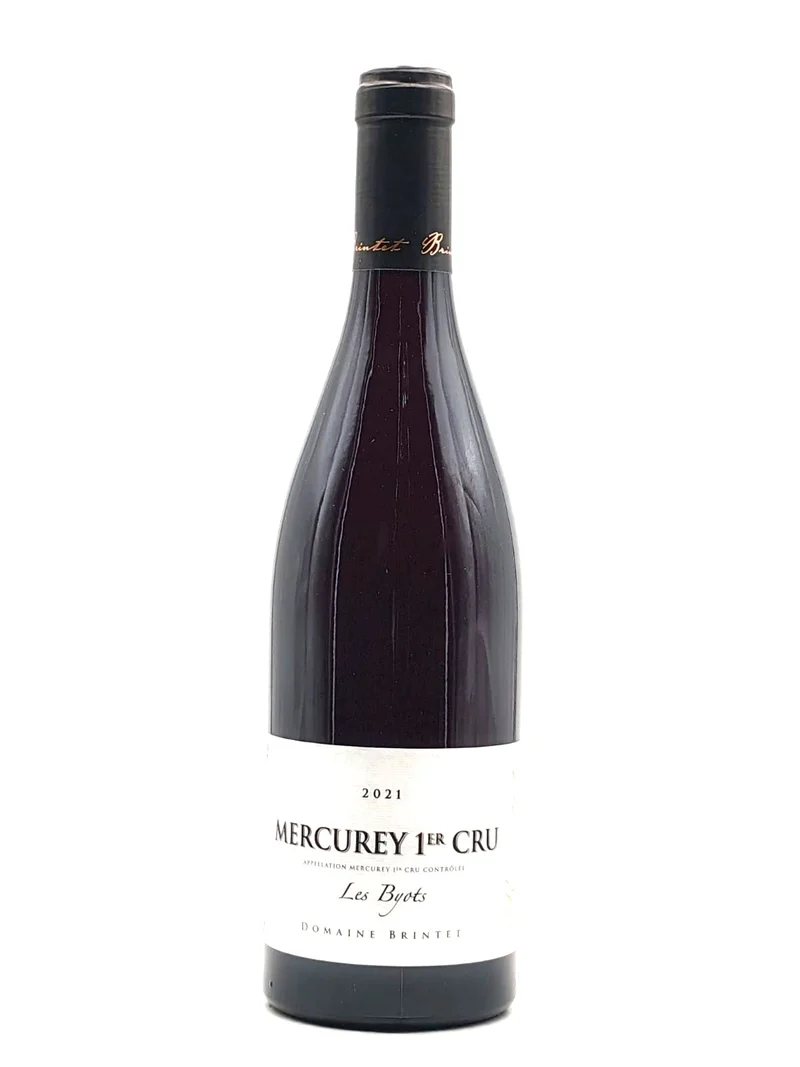 Mercurey 1e Cru Les Byots 2021 Rood, Domaine Brintet