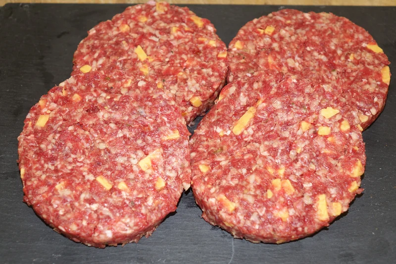 Cheddar Jalapeno Angus burger