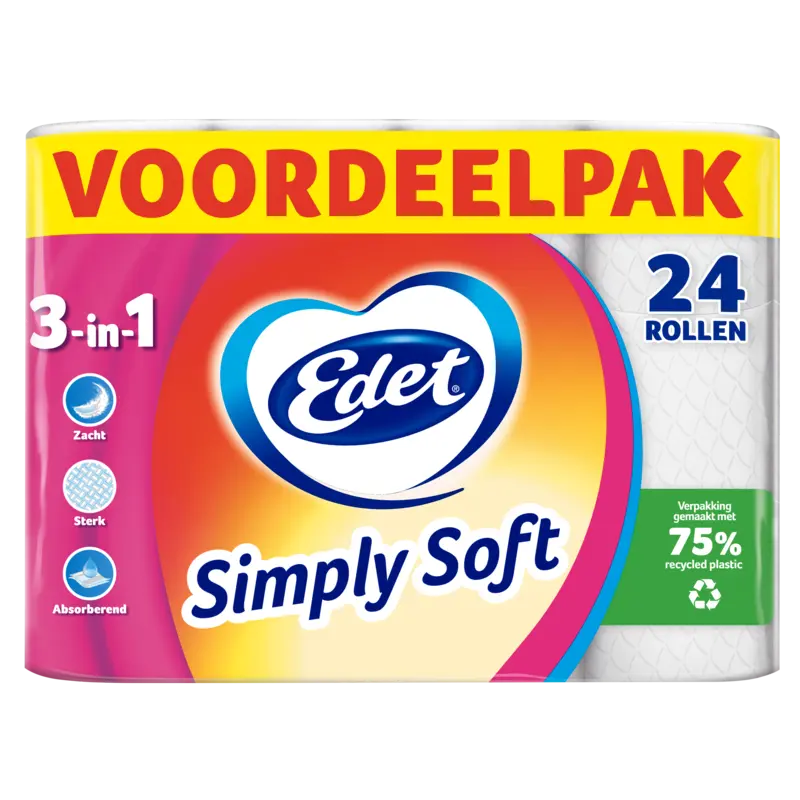 Edet Simply soft 2-laags