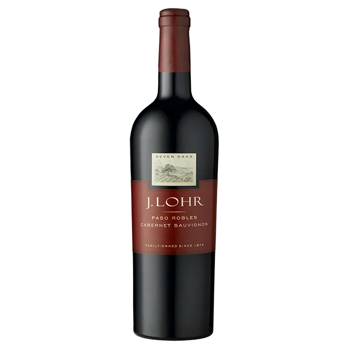J. Lohr Seven Oaks Paso Robles Cabernet Sauvignon 2022 – Krachtige Californische Cabernet met Rijk Donker Fruit