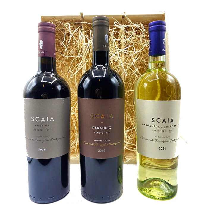 Wijngeschenk met 3 flessen (zelf samenstellen)
