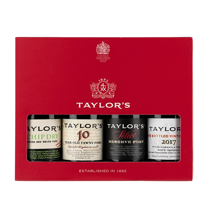 Taylor's Port Miniatuurset – Vier Iconische Ports om te Ontdekken