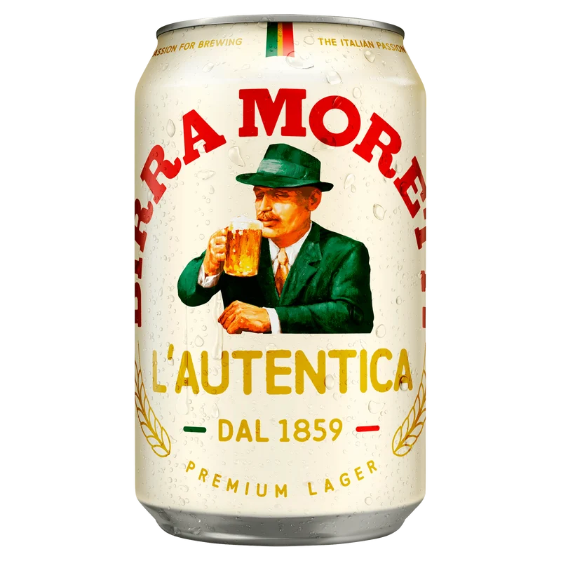 Birra Moretti L'Autentica bier