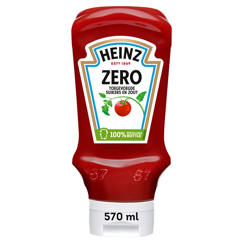 Heinz Ketchup no added sugar and salt