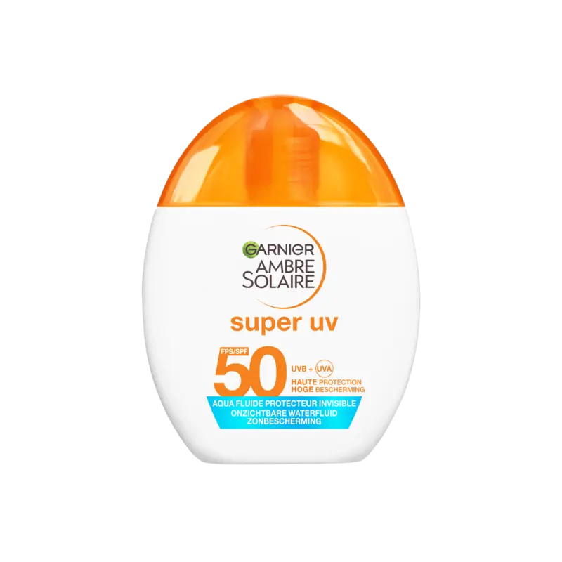 Ambre Solaire Super UV water fluid transparent spf50+