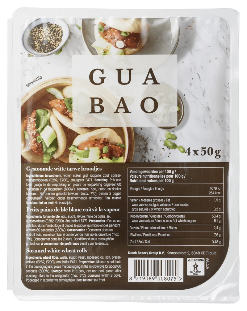 Dutch Bakery Bao buns