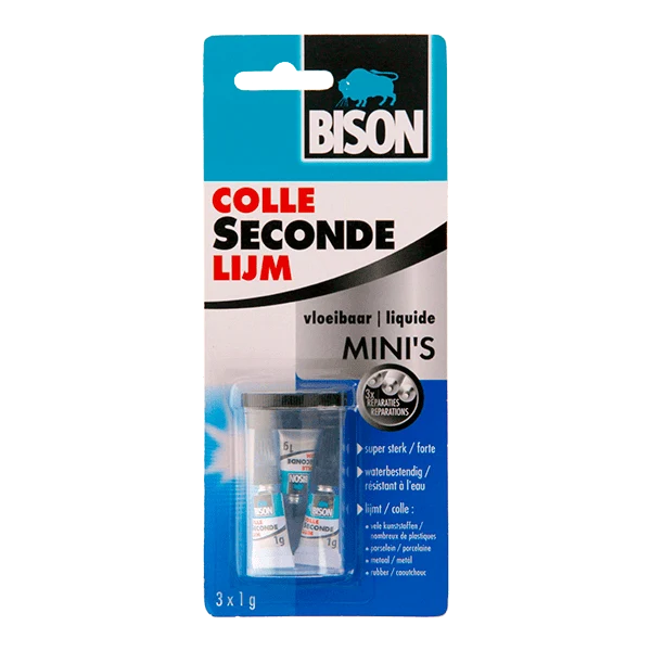 Bison Secondelijm mini's