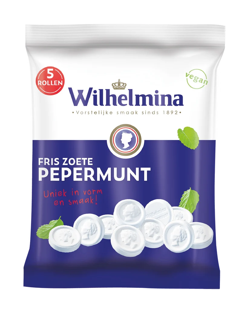 Wilhelmina Pepermunt 5 pack