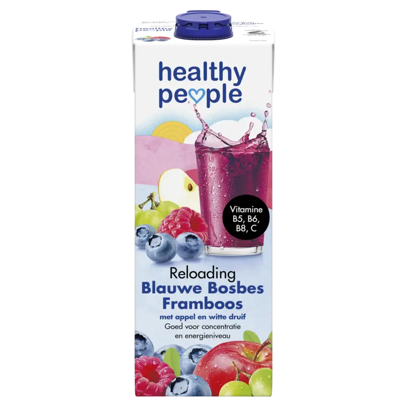 Healthy people Blauwe bosbes framboos
