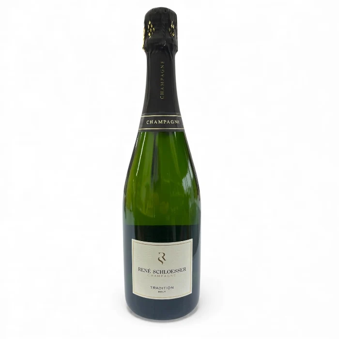 Champagne René Schloesser Brut – Elegante Champagne met Fijne Mousse en Verfrissende Klasse