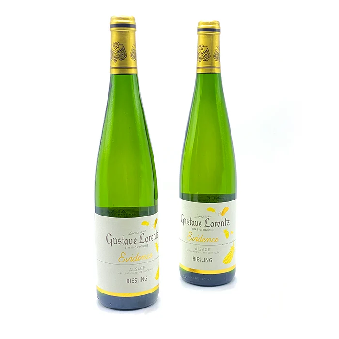 Gustave Lorentz Riesling Évidence Organic 2023 – Biologische Elzas Riesling met Frisheid en Verfijnde Mineraliteit