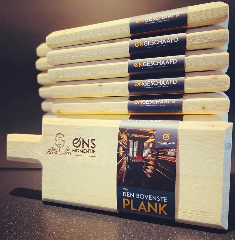 Borrelplank / Kaasplank van Den Bovenste Plank