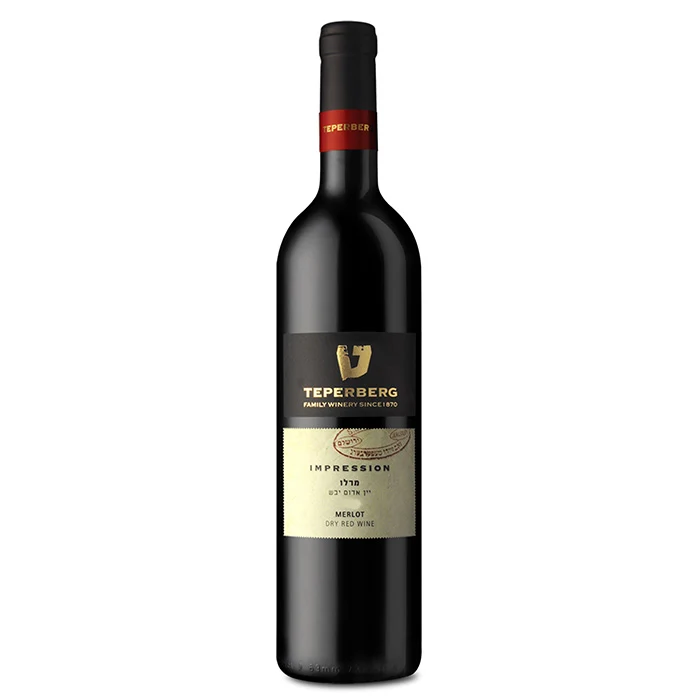 Teperberg Impression Merlot 2024 – Elegante Israëlische Merlot met Rijp Fruit en Fluweelzachte Afdronk