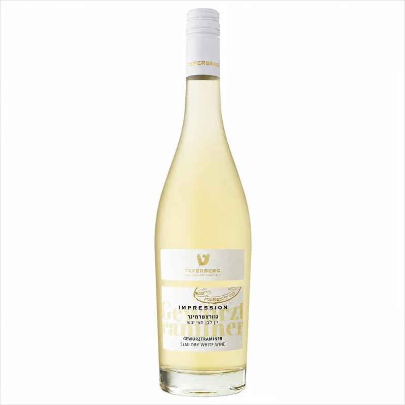 Teperberg Gewürztraminer 2021 – Aromatische Witte Wijn uit de Heuvels van Judea