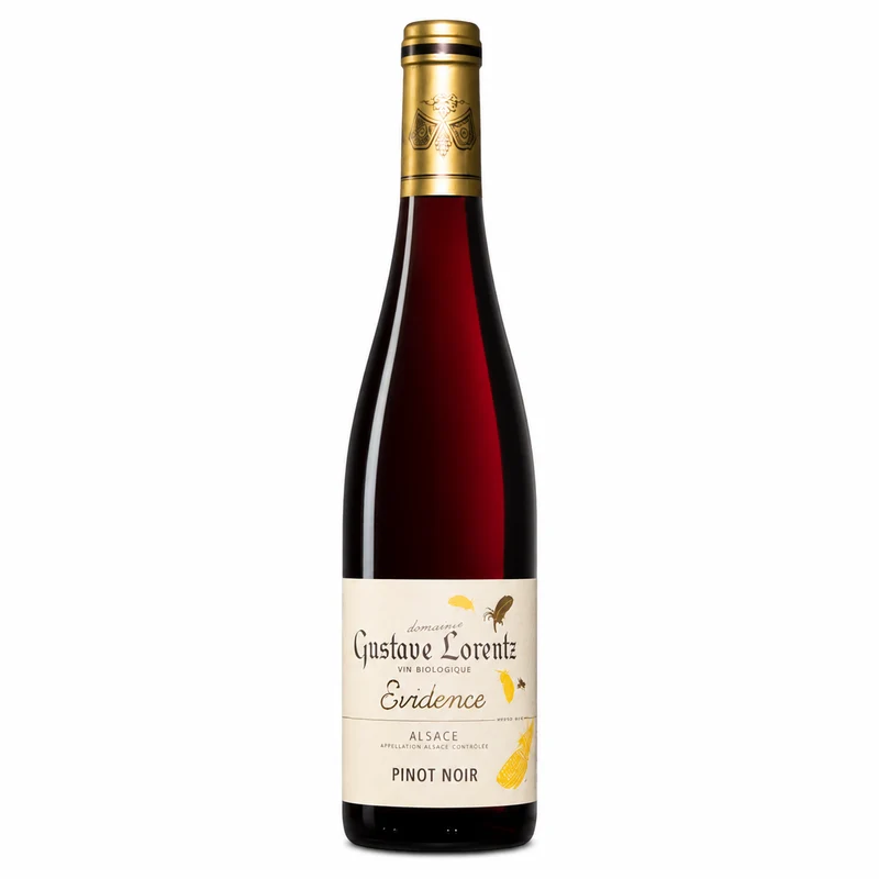 Gustave Lorentz Pinot Noir 2023 Évidence Organic – Elegante Biologische Pinot Noir uit de Elzas