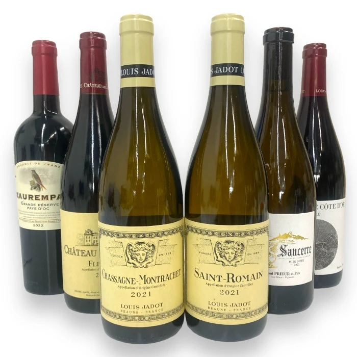 Wijnbox Het Beste van Frankrijk – 6 Franse Topwijnen uit Bourgogne, Loire en Gascogne