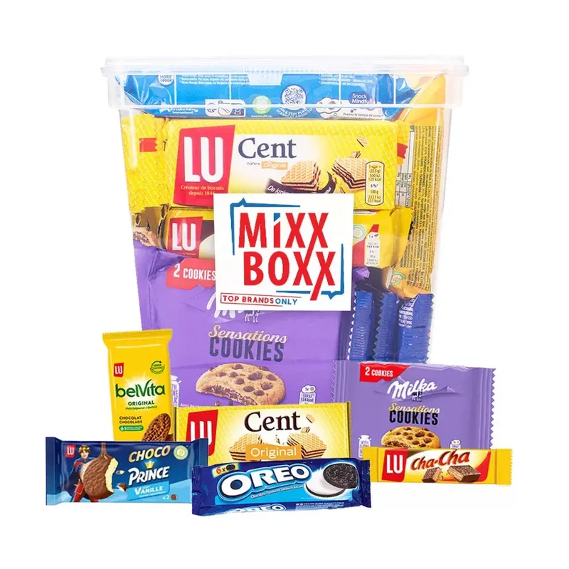 LU, Milka & OREO koekjes maandpakket - 6 soorten - 29 stuks - 1437g