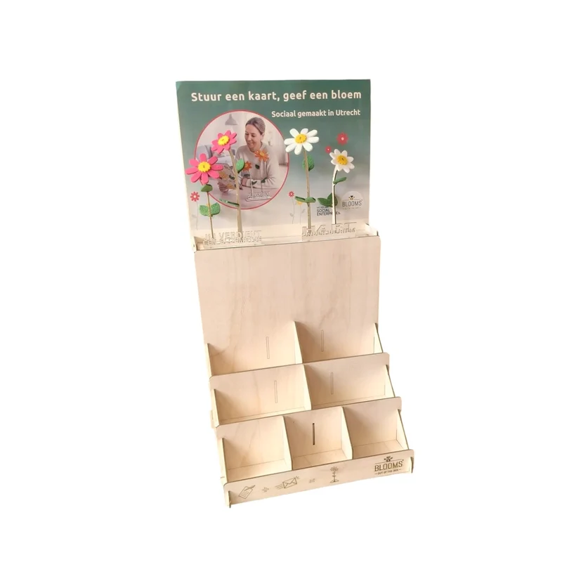 Bloemenpost - Display Leeg