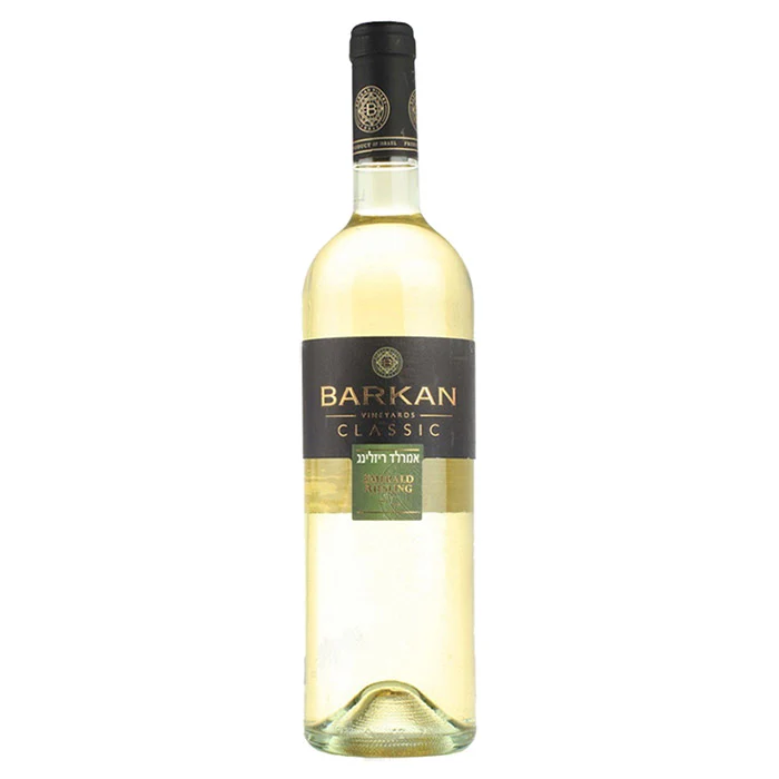 Barkan Emerald Riesling Colombard 2023 – Halfzoete Witte Wijn met Appel, Peer en Tropisch Fruit