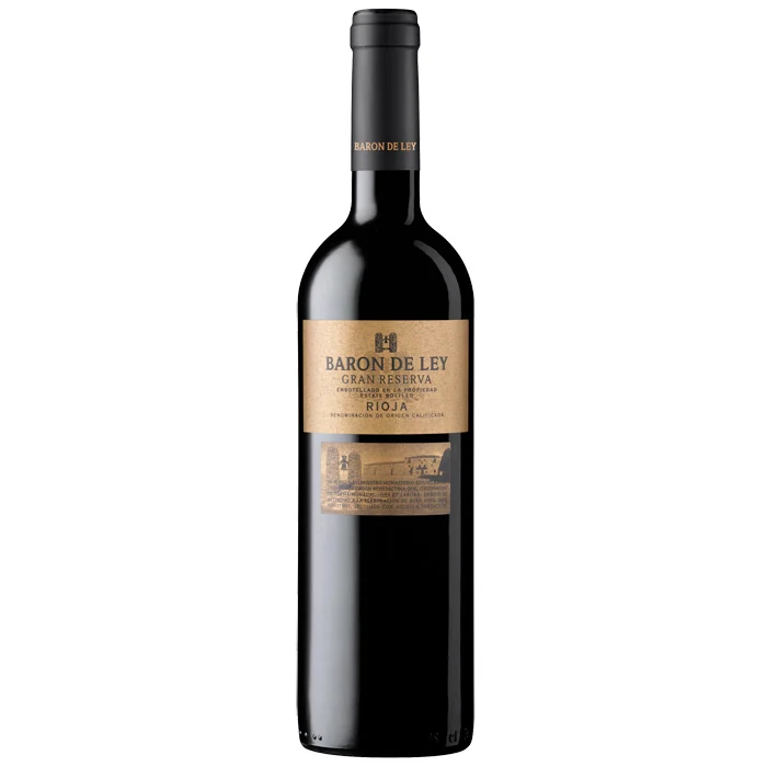 Barón de Ley Gran Reserva Rioja 2019 – Complexe Rioja met Rijp Donker Fruit, Leer en Toast