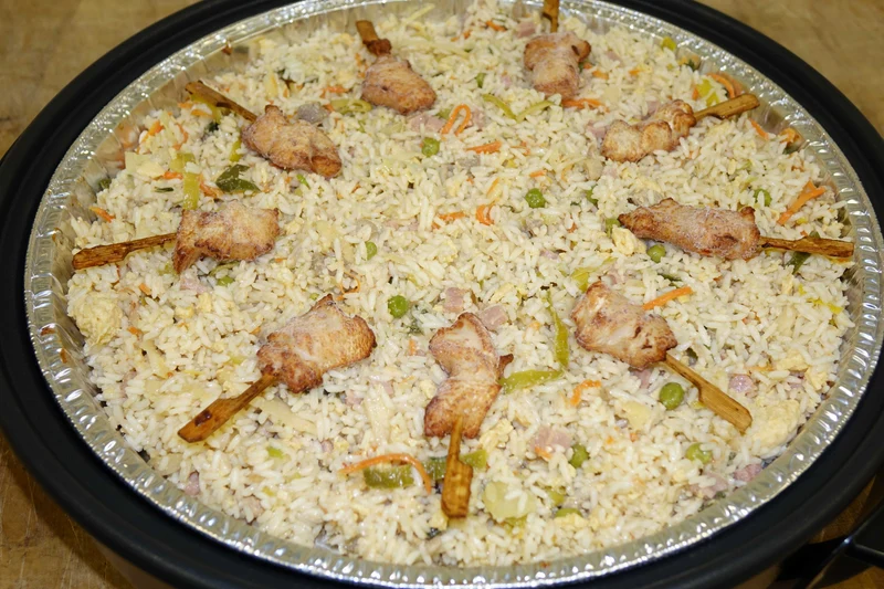 Maaltijdpan nasi, bami of mihoen