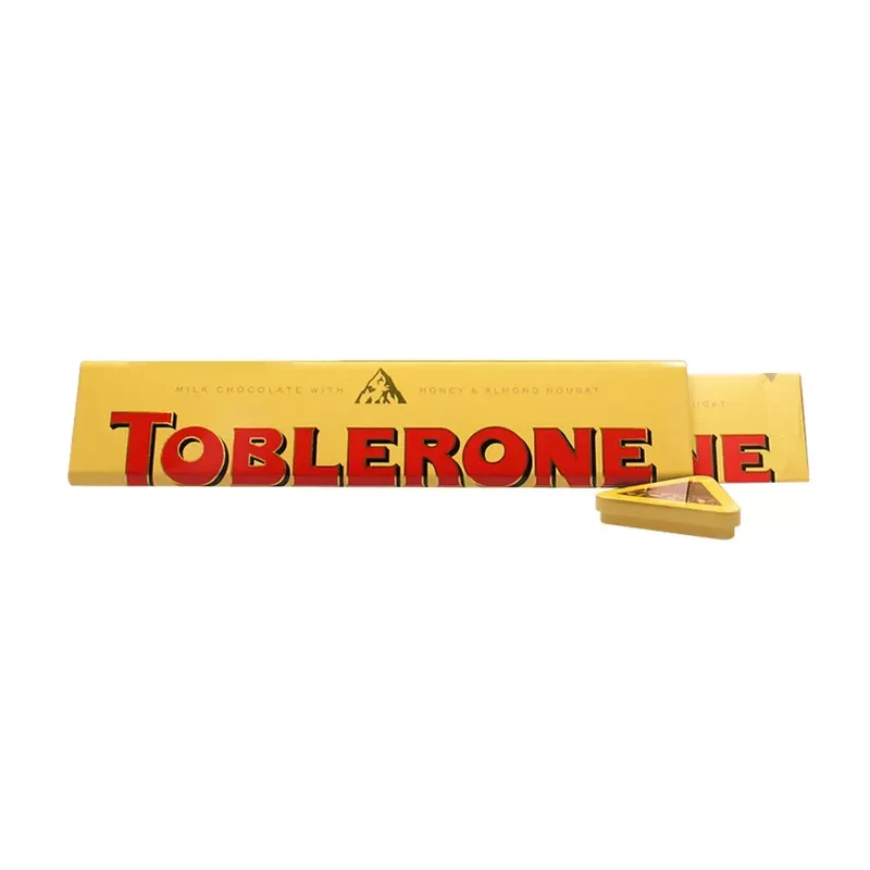 Toblerone premium tinbox - chocolade cadeau met melkchocolade, honing & amandel - 340g