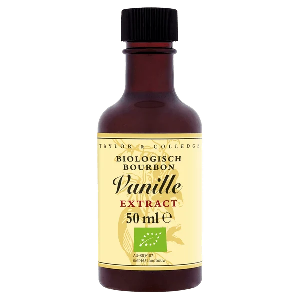 Taylor & Colledge Bourbon vanille extract biologisch