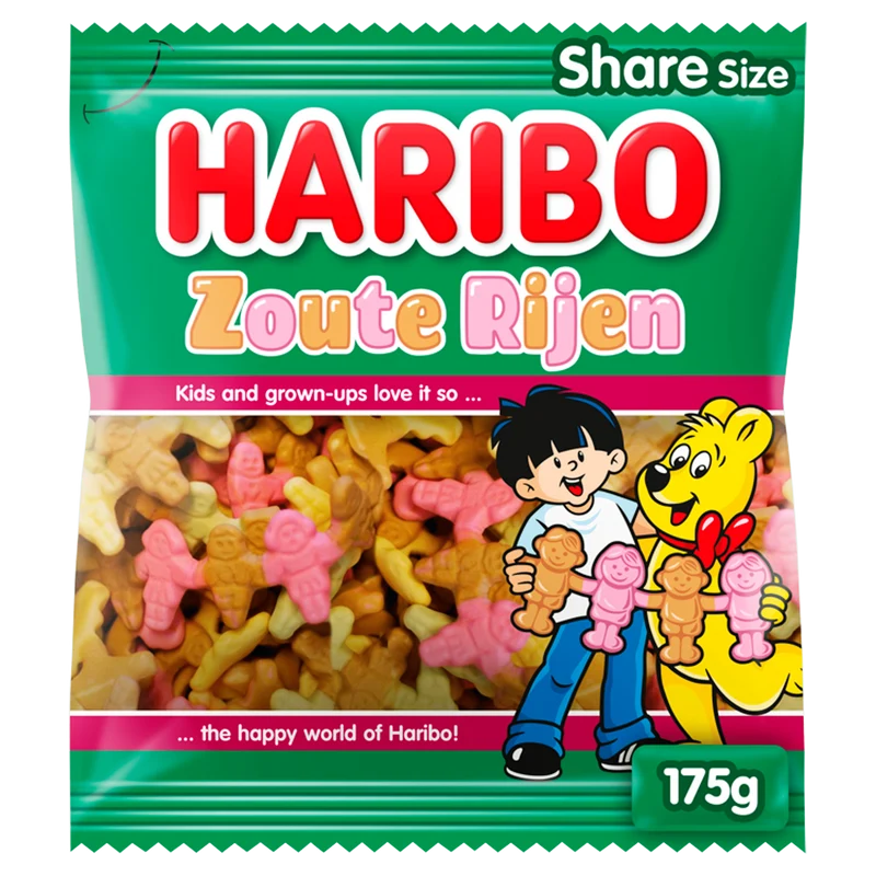 Haribo Zoute Rijen