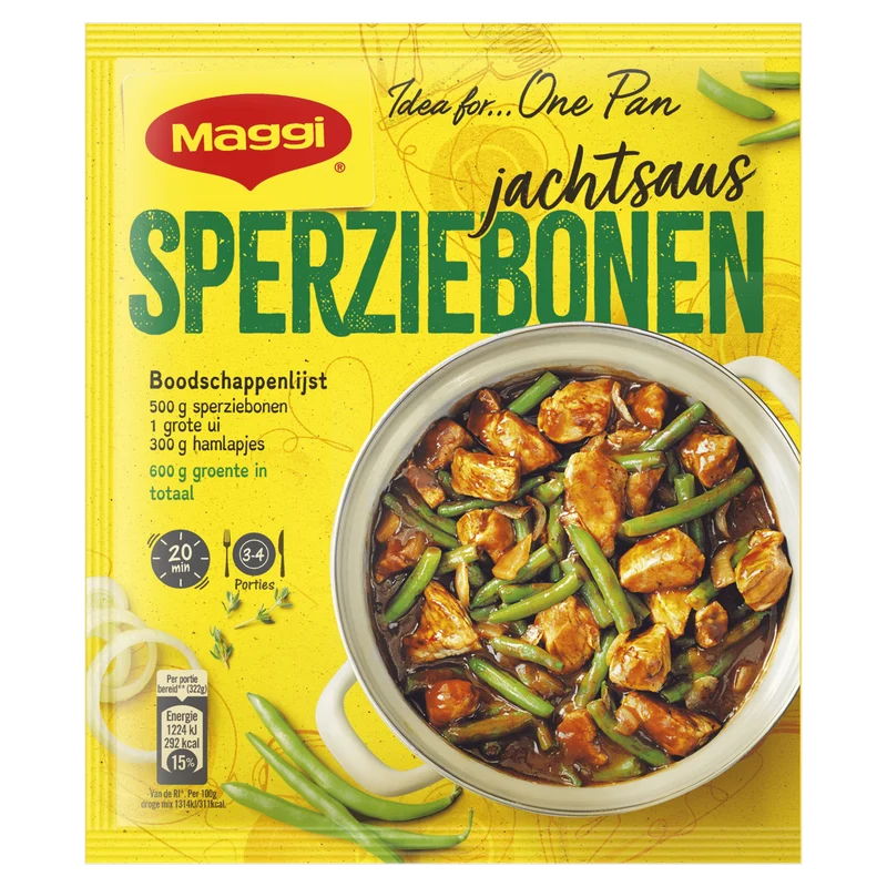 Maggi Hollands pannetje sperziebonen