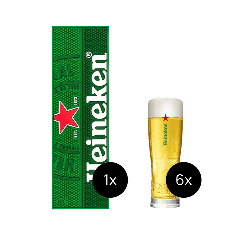 Heineken® Home Bar Accessories Bundle