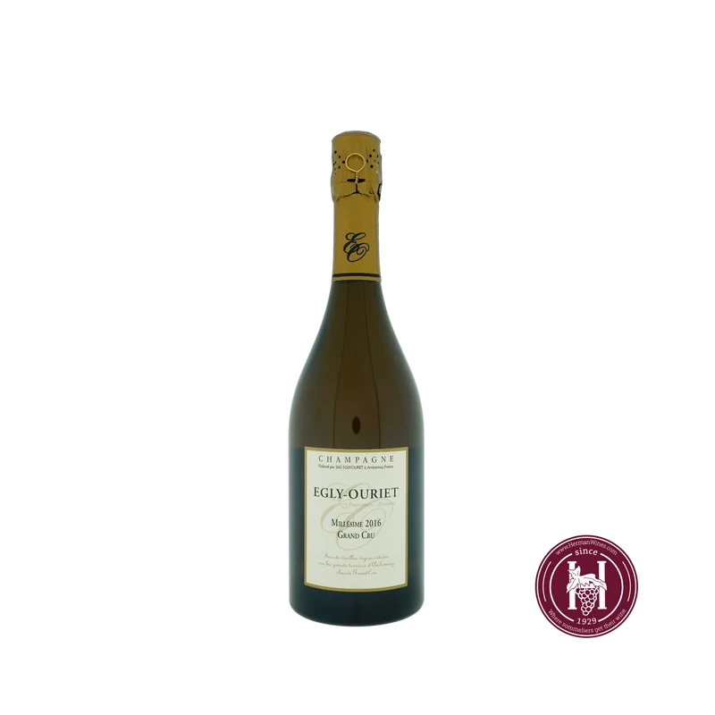 Champagne G.C. Millesime Extra Brut 10-25 - Champagne Egly-Ouriet - 2016 - 0.75 L - Frankrijk - Champagne - Wit
