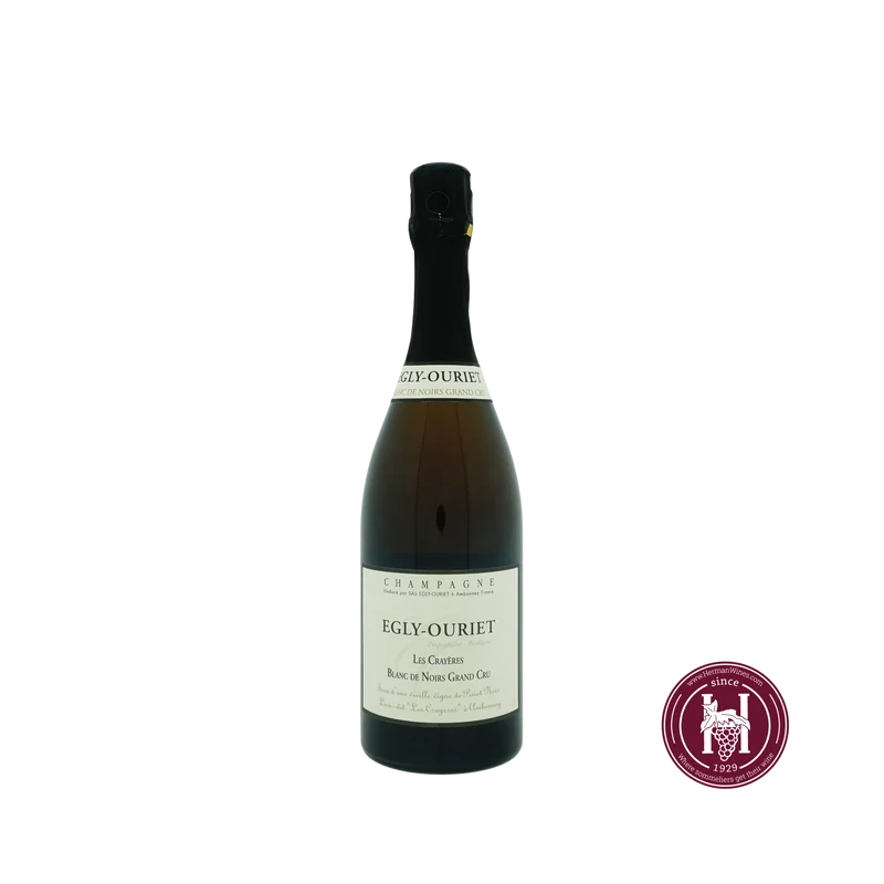 Champagne Crayeres Blanc Noirs VV Extra Brut 11-25 - Champagne Egly-Ouriet - non-vintage - 0.75 L - Frankrijk - Champagne - Wit