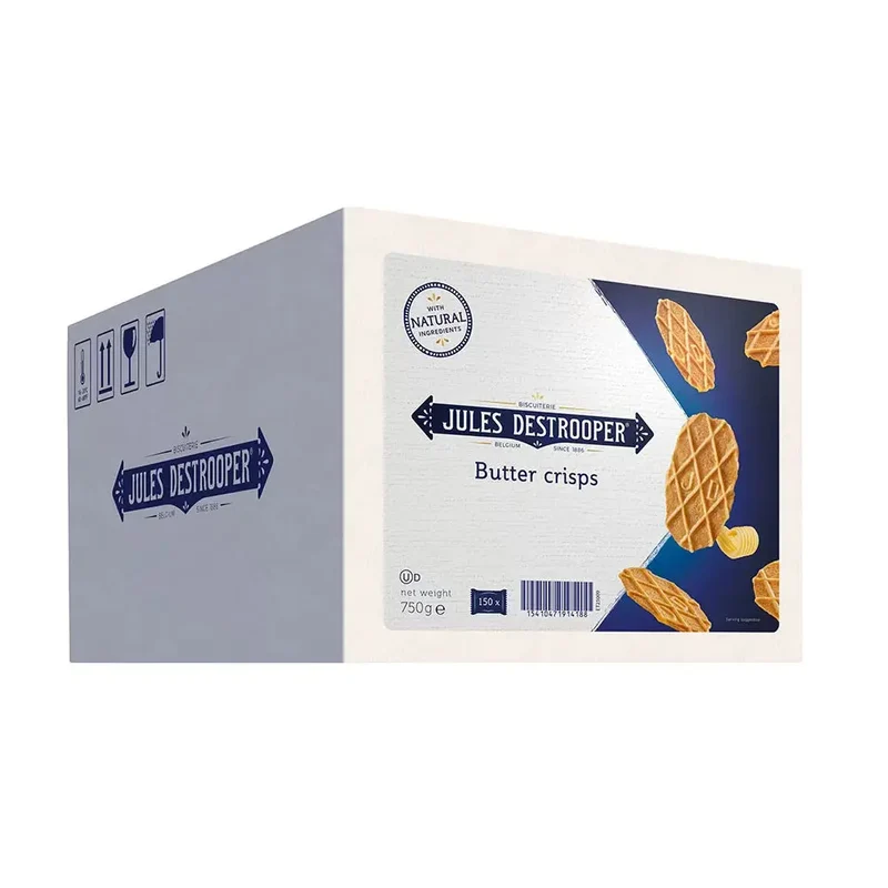 Jules Destrooper Natuurboterwafels 150st - 750g