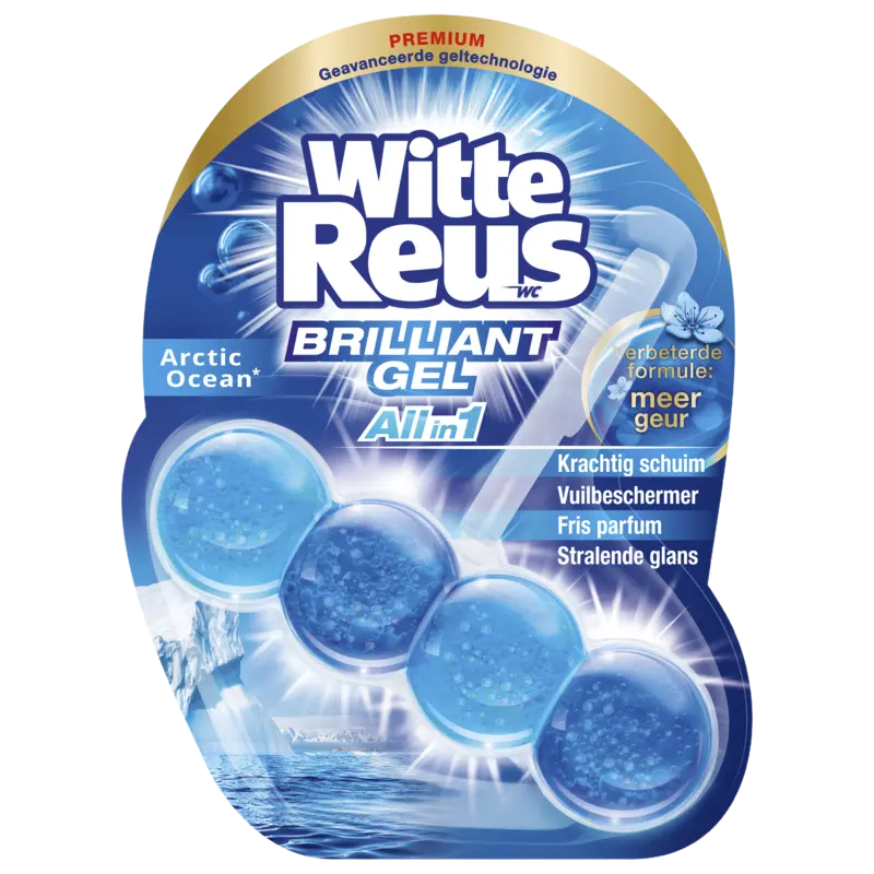 Witte Reus Toiletblok brilliant gel arctic ocean