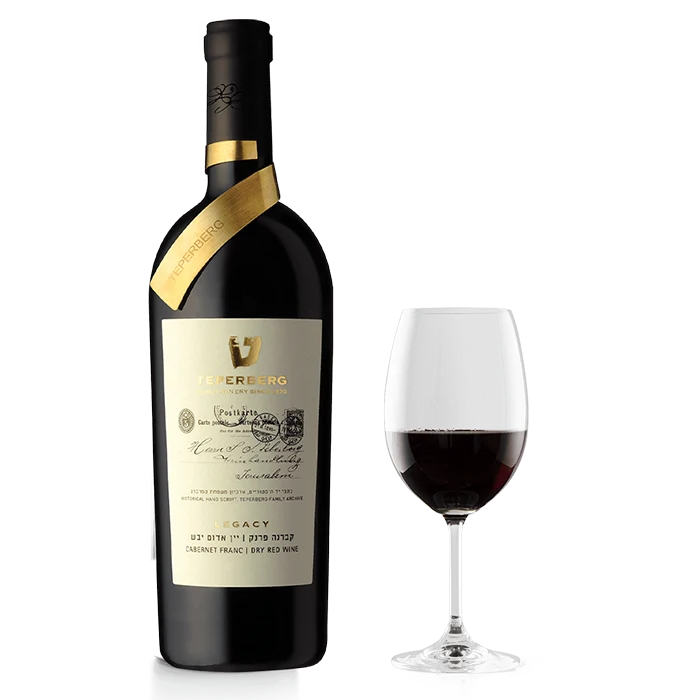 Teperberg Legacy Cabernet Franc 2019 – Exclusieve Israëlische Cabernet Franc met Diepgang en Elegantie