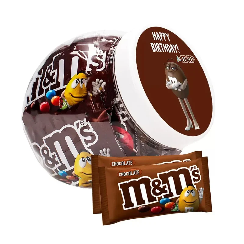 M&M's Chocolade "HAPPY BIRTHDAY!" - 10 zakjes - 450g